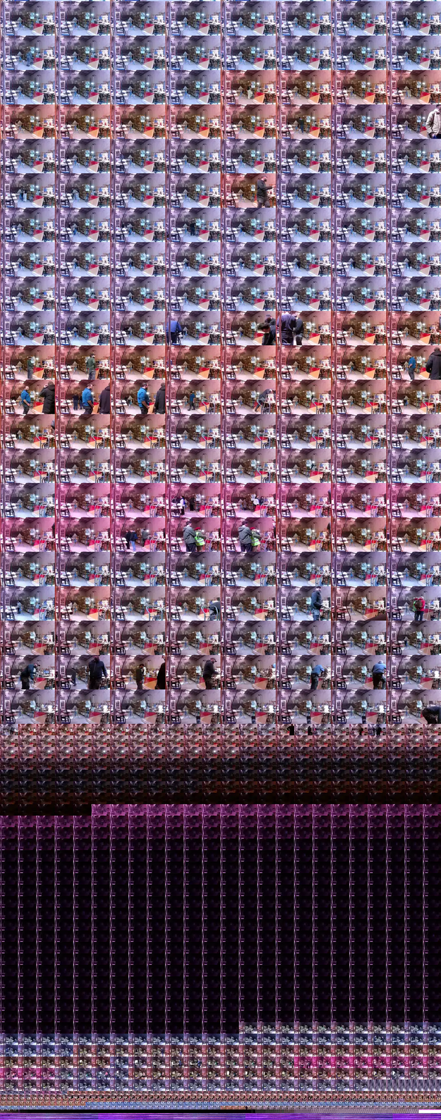 image grid of photos from server