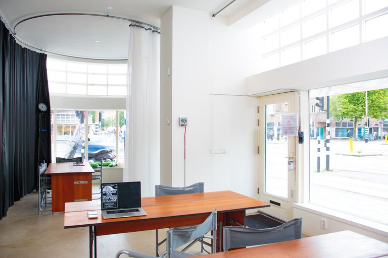 Installation shot of art work