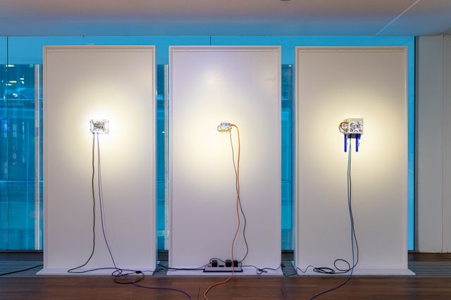 close up of server-sculpture