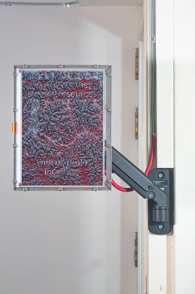 Installation shot of art work