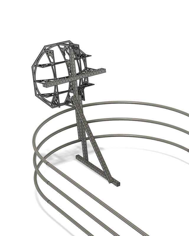 Sketch of the installation