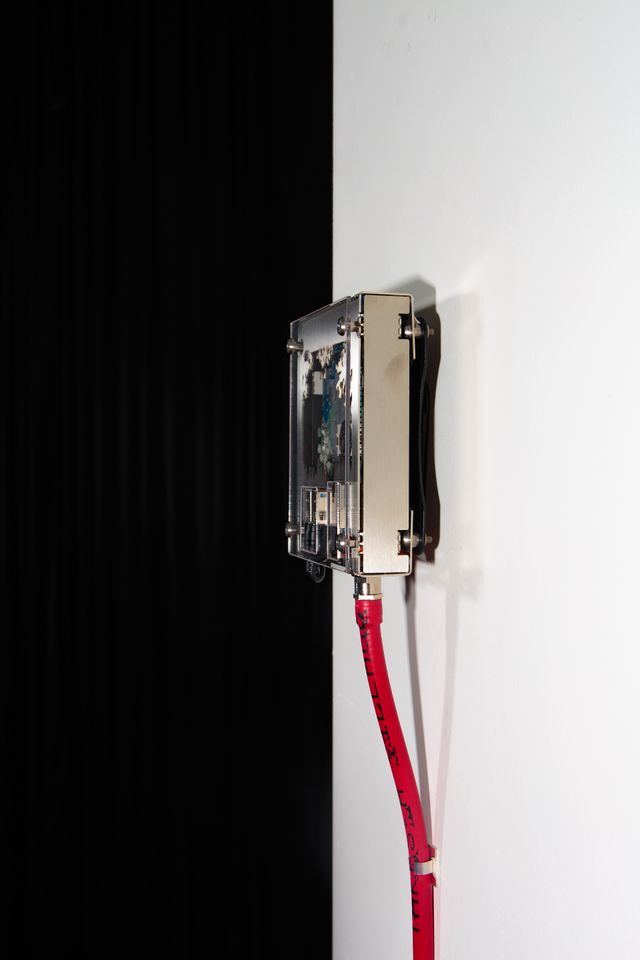 Installation shot of art work