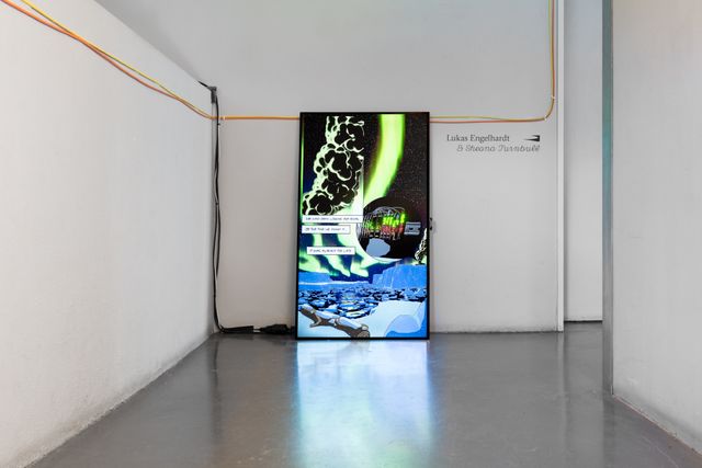 picture of an animation playing on a tv screen