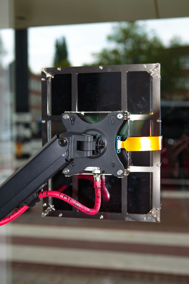 Installation shot of art work