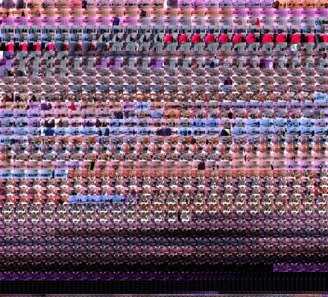 image grid of photos from server