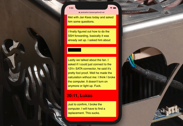 Screenshot of a website